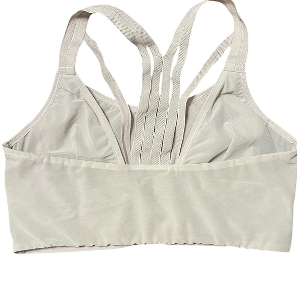 Nike Dri Fit Women's XL Gray Mesh Sports Bra - Picture 2 of 8